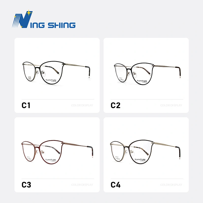 2020 New Arrival Glasses Optical Frame Half Fra Metal Frame Half Rim Designer Clear Lens Eye Glasses Frame oem eyeglasses frames