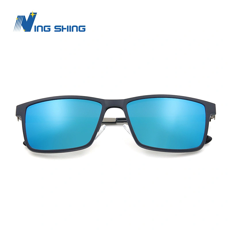 2020 NingShing Magnetic Clip On optical frames metal eyewear fast change sunglasses polarized  anti blue ray