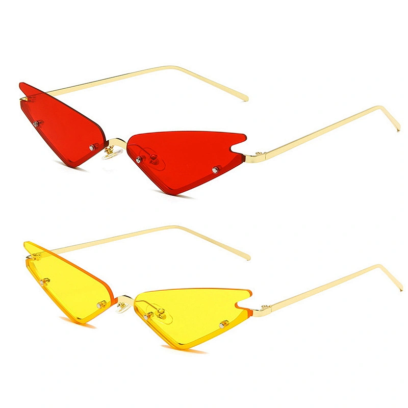 Individual sunglasses men and women in Europe and the United States trend dazzle street sunglasses hot selling glasses
