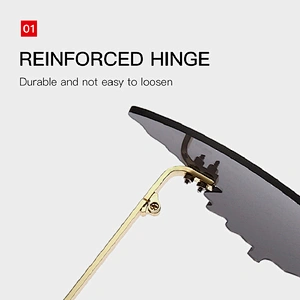 2020 individual butterfly sunglasses -- men, women, European and American fashion -- dazzle street sunglasses -- a cross-border