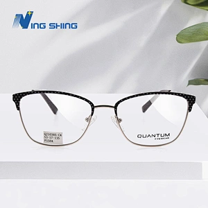 2019 New Arrival Spectacle Metal Frames Exquisite business ladies Women Computer Glasses Frame