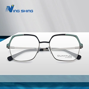 2019 NEW design Individual character color matching eyewear Fine lines  spectacle frame  Alloy Carve optical  glasses colorful