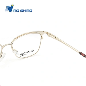 2020 New Arrival Glasses Optical Frame Half Fra Metal Frame Half Rim Designer Clear Lens Eye Glasses Frame oem eyeglasses frames