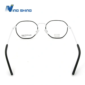 2020 New Arrival Glasses Optical Frame Half Fra Metal Frame Half Rim Designer Clear Lens Eye Glasses Frame oem eyeglasses frames