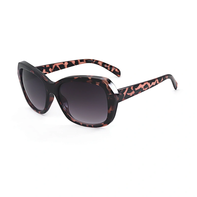 Novelty Style Multiple Colored Ray Band Uv400 Retro Hard Plastic Sunglasses