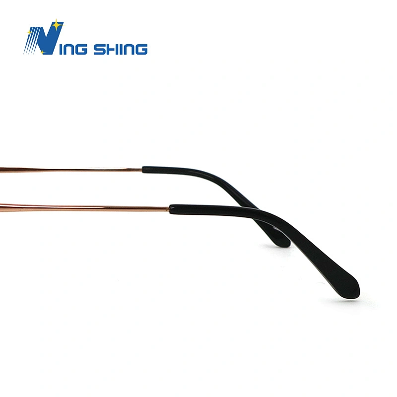 2020 New Arrival Glasses Optical Frame Half Fra Metal Frame Half Rim Designer Clear Lens Eye Glasses Frame oem eyeglasses frames