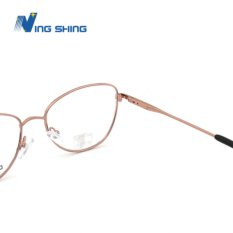 2020 New Arrival Glasses Optical Frame Half Fra Metal Frame Half Rim Designer Clear Lens Eye Glasses Frame oem eyeglasses frames