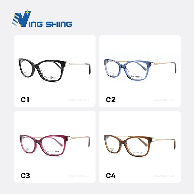 2019 NEW design eyewear Diamond-encrusted spectacle frame  Acetate Carve optical  glasses