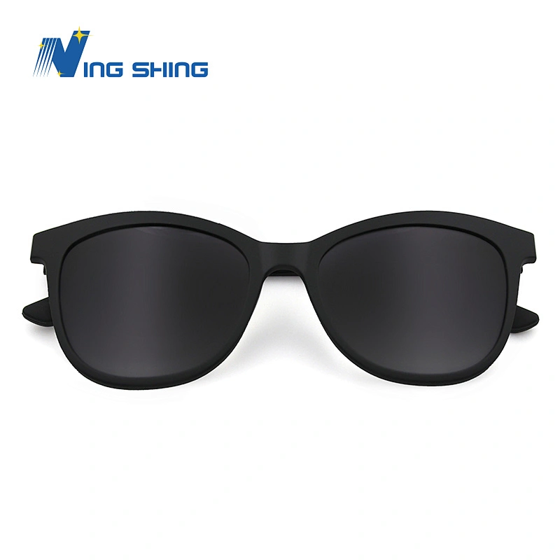 2019New model optica frame spectacles frame magnetic clip-on optics frames occhiali sunglasses occhiali da vista