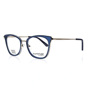 2020 New Arrival Glasses Optical Frame Half Fra Metal Frame Half Rim Designer Clear Lens Eye Glasses Frame oem eyeglasses frames