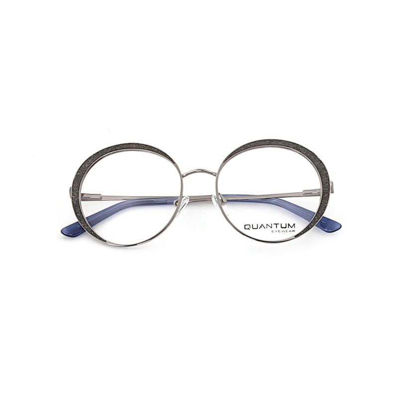 Morden Popular Round Metal Frames Thin Temple Optical Eyeglasses
