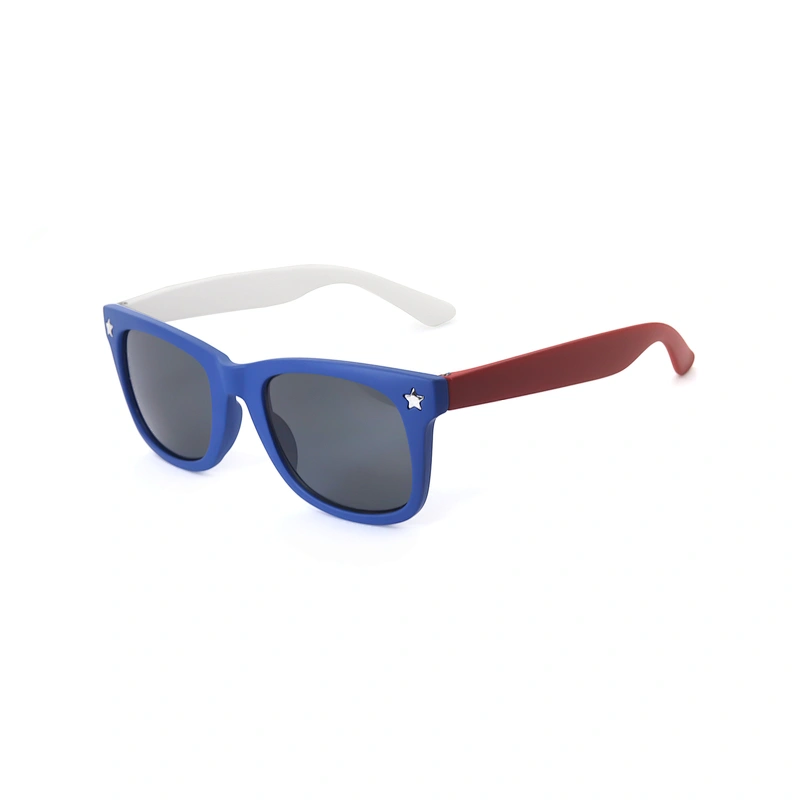 Multi Colored Kids Thick Leg Private Label Plastic Frame 400uv Sunglasses