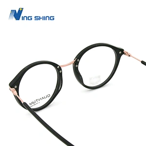 NINGSHING NEW design marbling eyeglass frame men acetate spectacle frame  Acetate Carve optical  glasses spectacle frames china