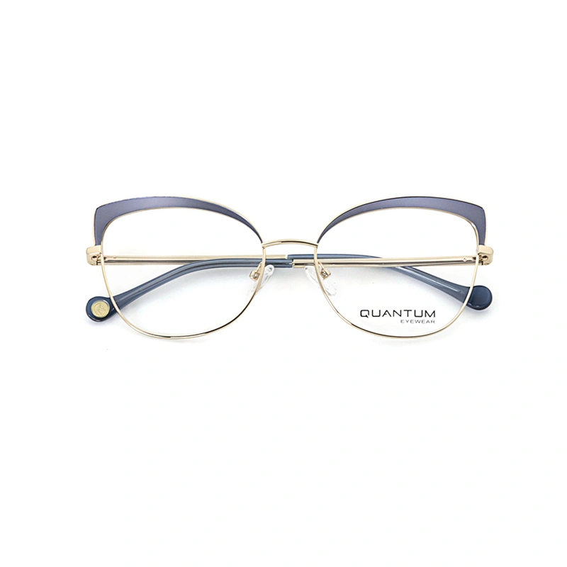 Multicolored Cheap Metal Frame Eye Glasses Optical Eyeglasses for Women