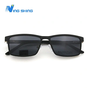 NingShing fashion eyeglasses fast change sunglasses polarized anti blue ray eyewear magnetic Clip On optical frames