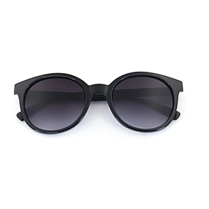 Own Brand Fashionable Mens Clear Frame Oversized Lanse Plate Plastic Sunglass