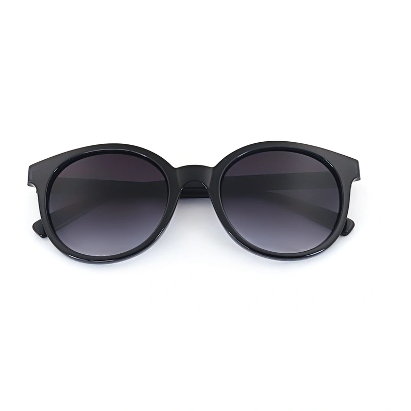 Own Brand Fashionable Mens Clear Frame Oversized Lanse Plate Plastic Sunglass