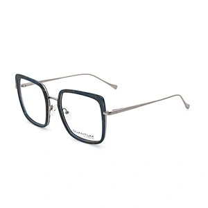 Stylish Safety Square Full Rim Optical Frames Eye Glasses for Ladies