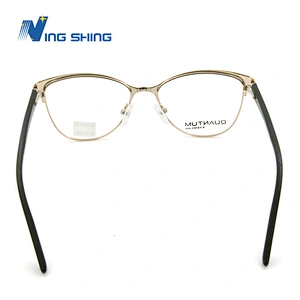 2020 New Arrival Glasses Optical Frame Half Fra Metal Frame Half Rim Designer Clear Lens Eye Glasses Frame oem eyeglasses frames