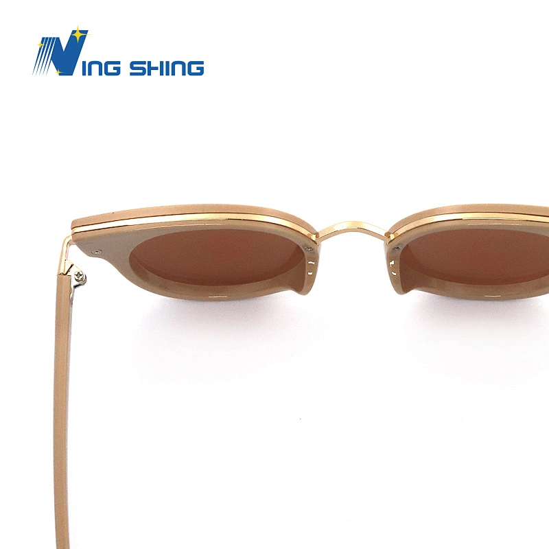 2020 New Arrival Fashion frames eyeglasses eyewear Ladies Sunglass-LG01 plastic & brass frame and  coated lens