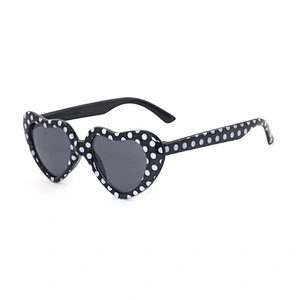 2020 Fashion 400 Uv Kids Plastic Heart Shaped Sun Glasses Sunglasses