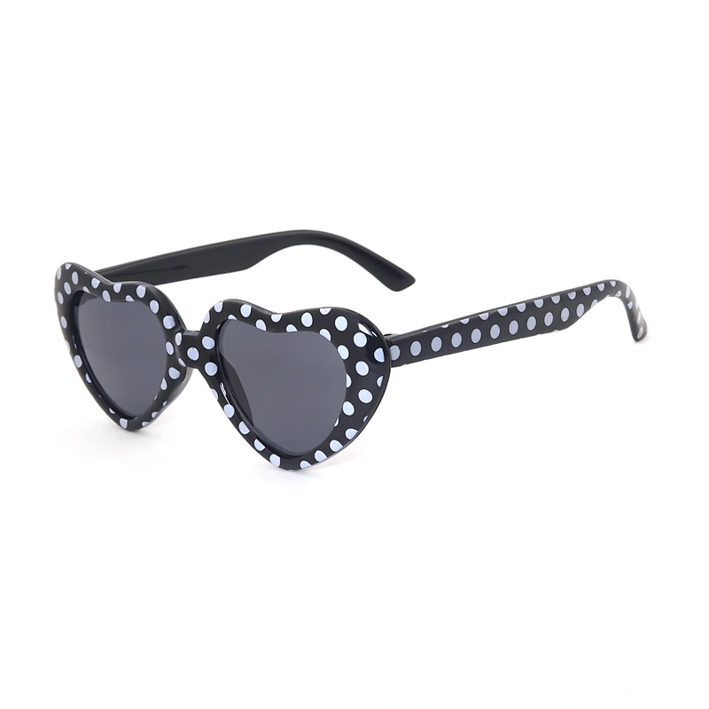 2020 Fashion 400 Uv Kids Plastic Heart Shaped Sun Glasses Sunglasses