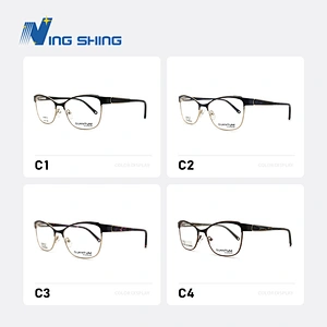 2019 New Arrival Spectacle Metal Frames Exquisite business ladies Women Computer Glasses Frame