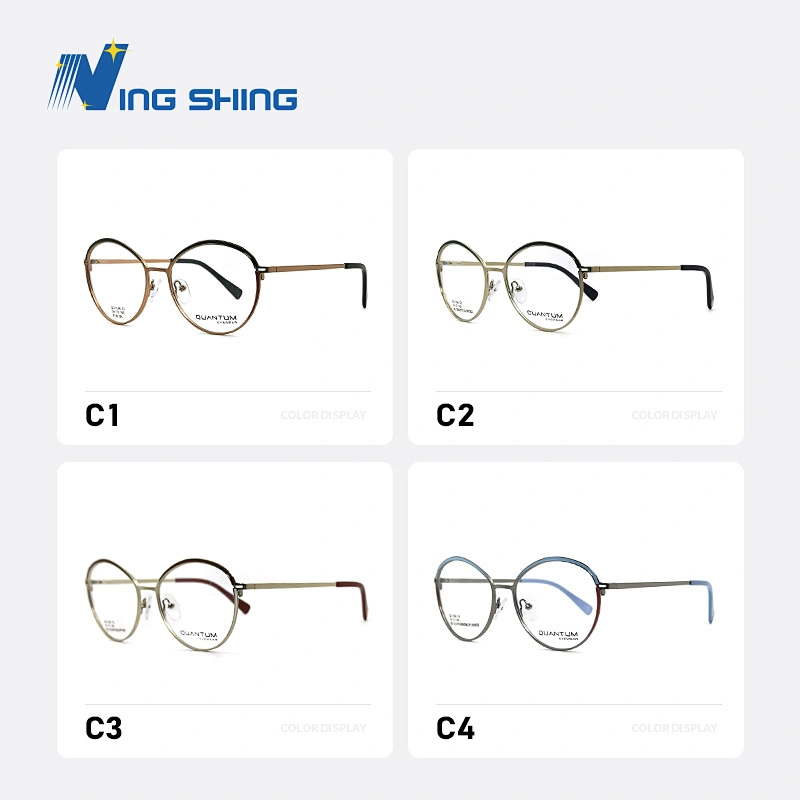 2020 New Arrival Glasses Optical Frame Half Fra Metal Frame Half Rim Designer Clear Lens Eye Glasses Frame oem eyeglasses frames