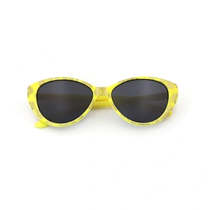 Kids Oversized Retro Full Rim PC UV Protection Sun Glasses Sunglasses
