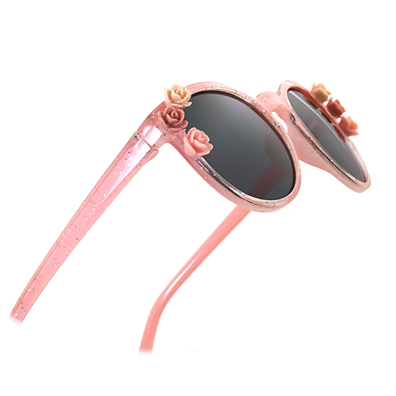Popular Custom Logo Security Wholesale Round Luxury Sport Kids Sunglass