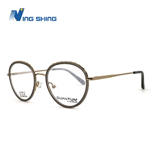 2020 New Arrival Glasses Optical Frame Half Fra Metal Frame Half Rim Designer Clear Lens Eye Glasses Frame oem eyeglasses frames