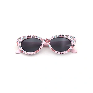 Hot Selling Trendy Kids Plastic Frame Uv400 Cat Eye Sunglasses Sun Glasses