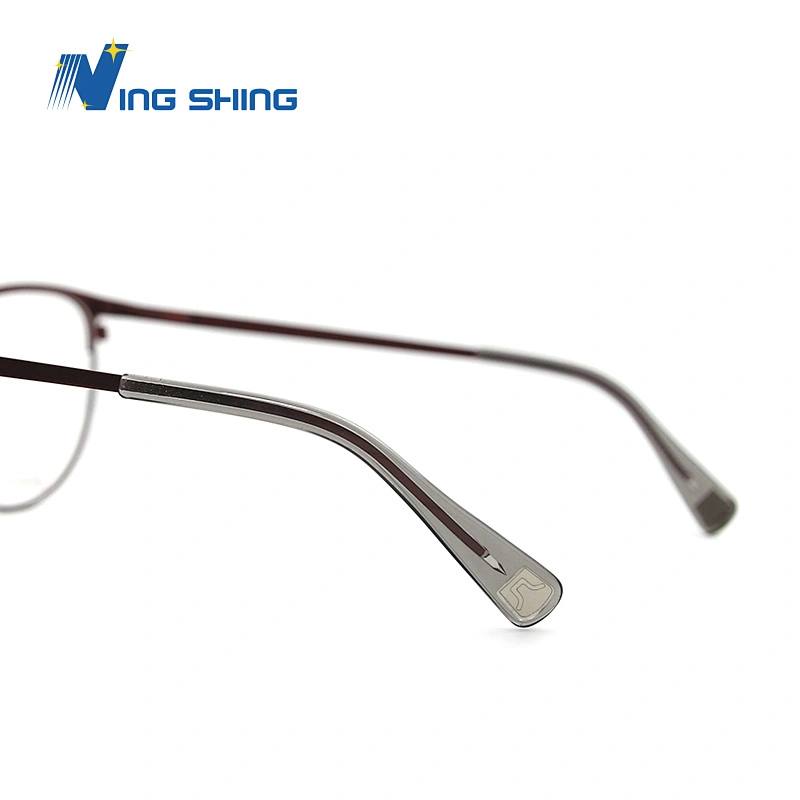 2020 New Arrival Glasses Optical Frame Half Fra Metal Frame Half Rim Designer Clear Lens Eye Glasses Frame oem eyeglasses frames
