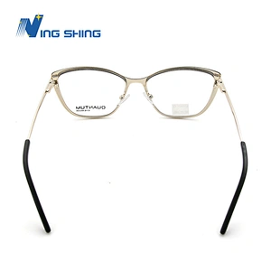 New Arrival Glasses Optical Frame Half Fra Metal Frame Half Rim Designer Clear Lens oem eyeglasses frames