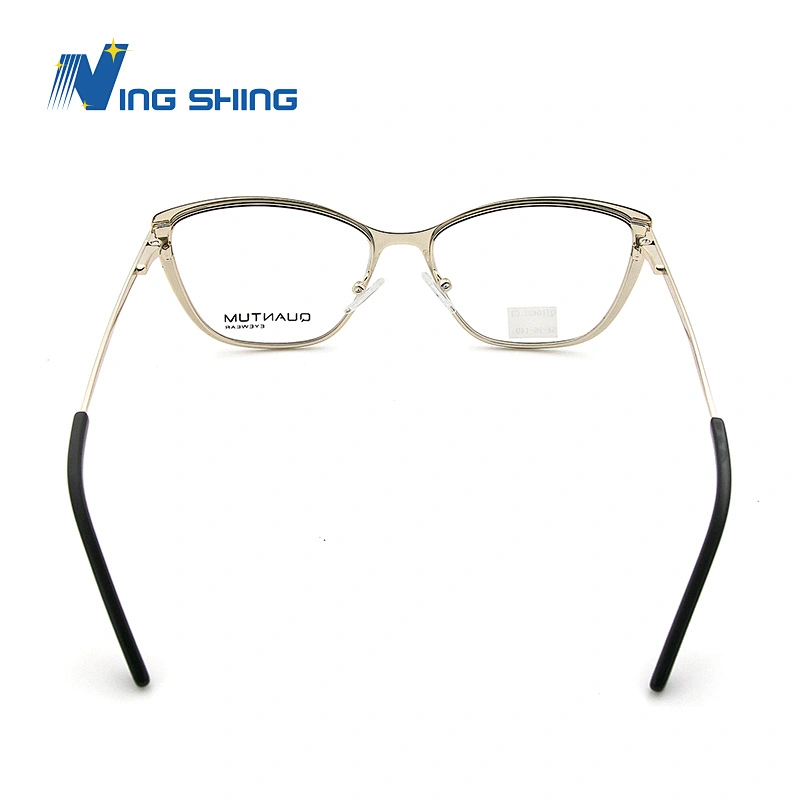New Arrival Glasses Optical Frame Half Fra Metal Frame Half Rim Designer Clear Lens oem eyeglasses frames