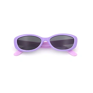 Kids Girls Boys Hard Plastic Classic Case Anti Uv Sunglasses