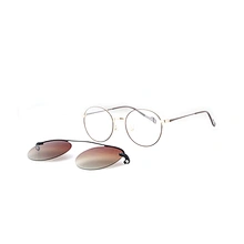 polarized magnetic clip-on optical frame
