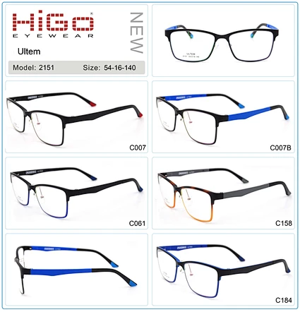 Stock Square Glass Frames