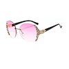 diamond rim sunglasses