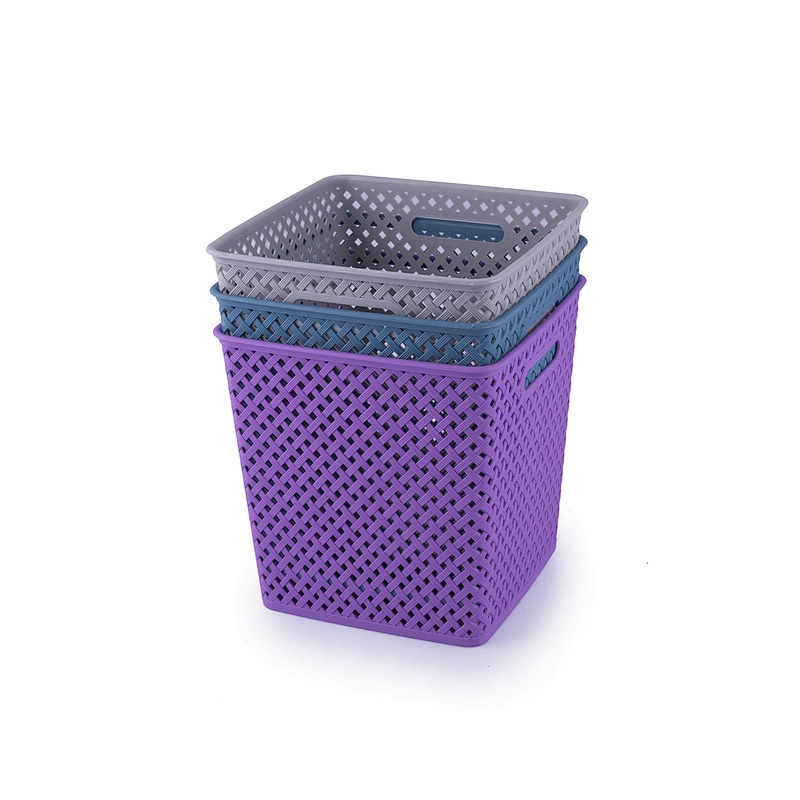 23-Quart Weave Storage Basket