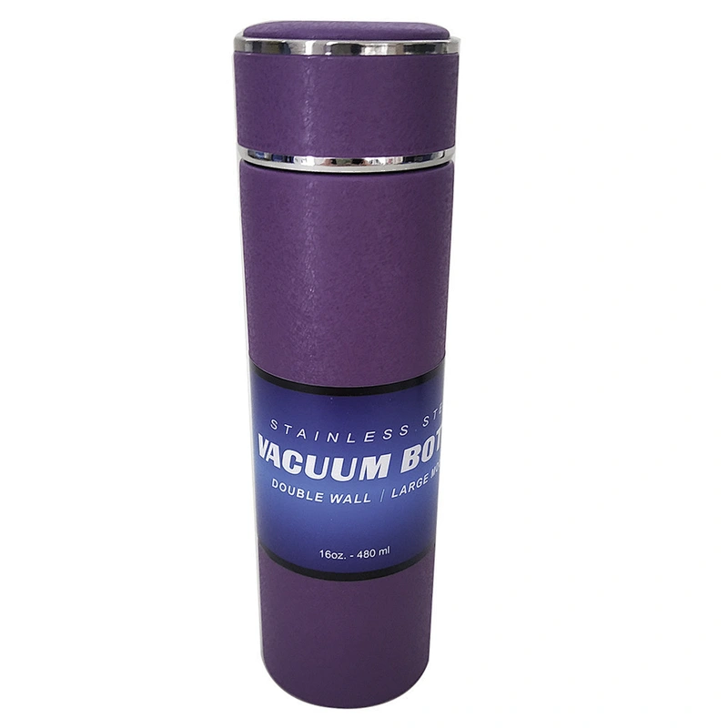 16oz Stainless Steel Slim Vacuum Bottle