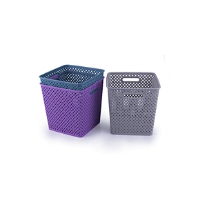 23-Quart Weave Storage Basket