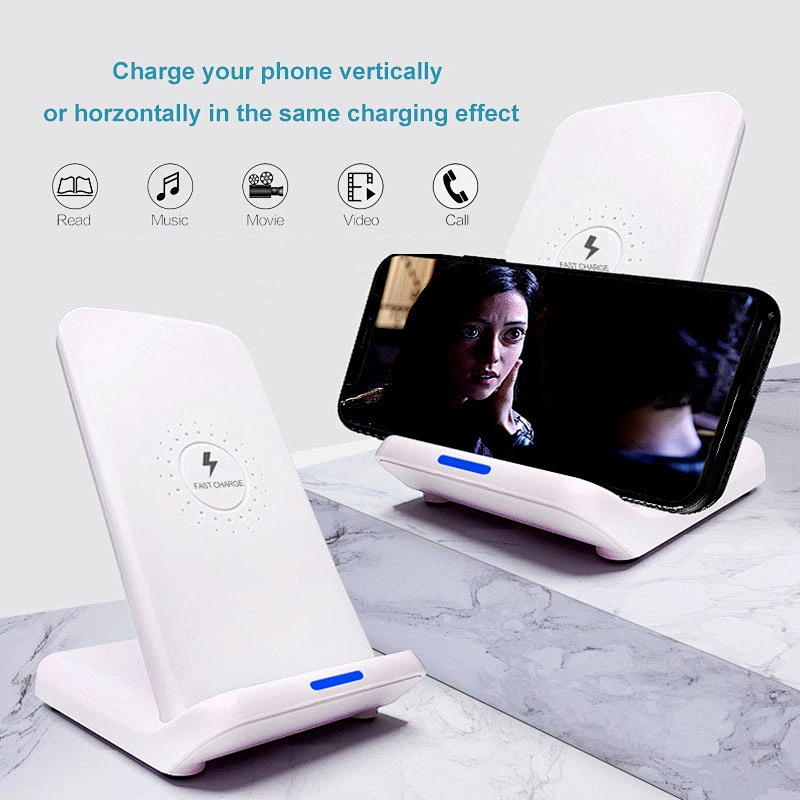 Wireless Charger,Qi-Certified Wireless Charging Stand Compatible Samsung Galaxy S21 S20 S10 S9 S8/Note 20 Ultra/10/9 & Qi Phone Charger for iPhone 13/12/SE 2020/11/XR/XS Max/X/8
