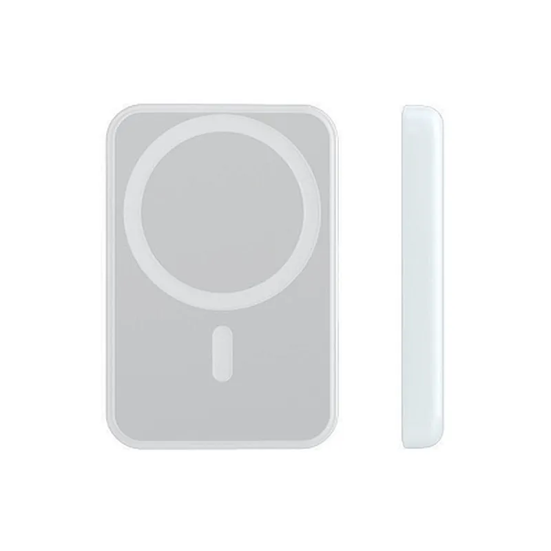 Portable 5000mah Charging Direct Magnetic Suction Wireless Power bank