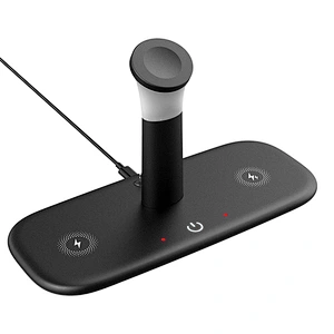 Wireless Charging Station,  5 in 1 Qi-Certified 15W Wireless Charging for Apple iWatch Series 6/SE/5/4/3/2,AirPods 2/Pro, Compatible with iPhone 13/12/11 Series/XS MAX/XR/XS/X/8/8 Plus…