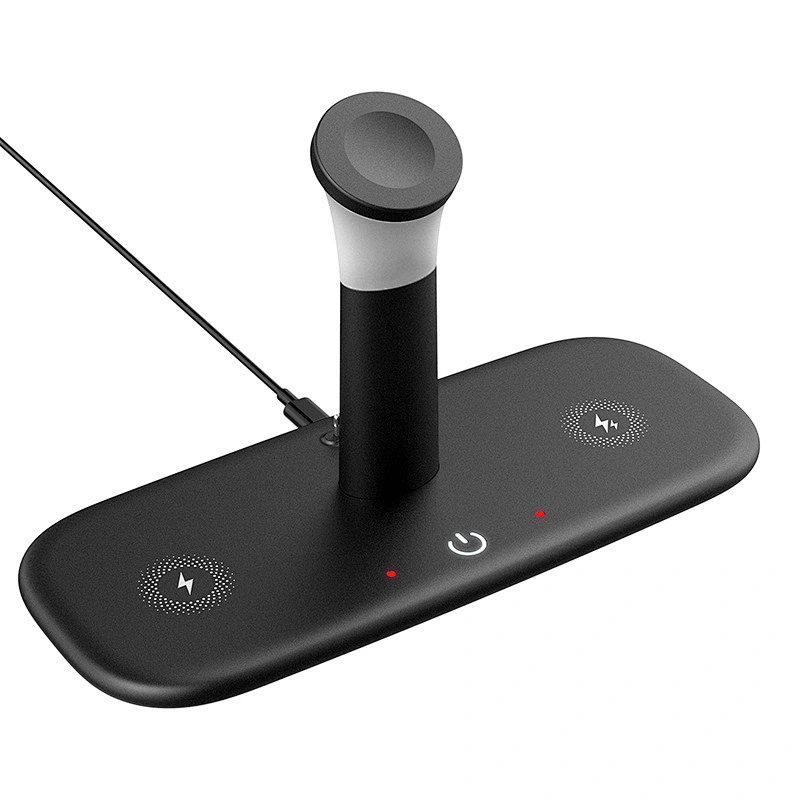Wireless Charging Station,  5 in 1 Qi-Certified 15W Wireless Charging for Apple iWatch Series 6/SE/5/4/3/2,AirPods 2/Pro, Compatible with iPhone 13/12/11 Series/XS MAX/XR/XS/X/8/8 Plus…