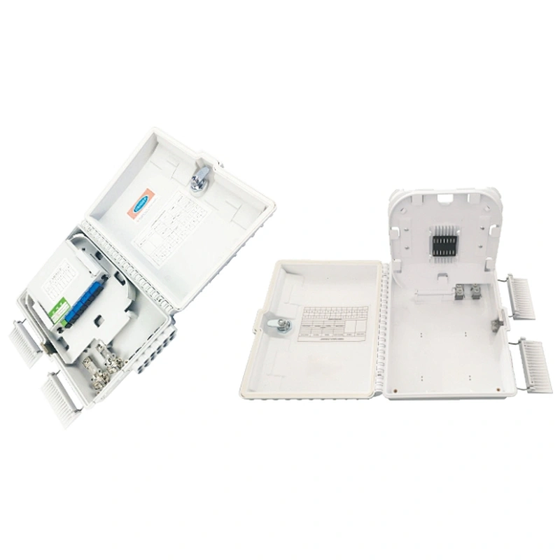 Outdoor fiber optic distribution box            12 cores