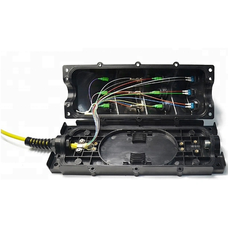 Outdoor fiber optic distribution box            12 cores