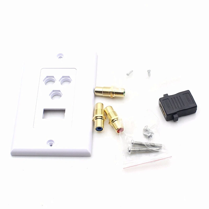 RCA connectorx3--HDMI femalex1