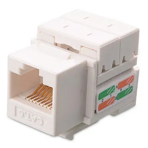 Cat6 RJ45 Keystone Jack Insert